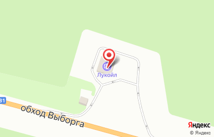 СТО Лукойл в Санкт-Петербурге на карте