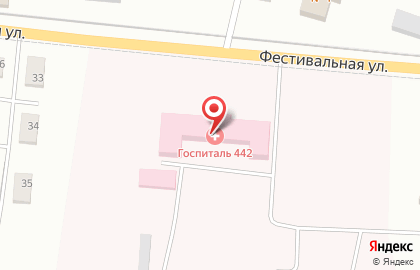 Опочецкая межрайонная больница на Фестивальной улице на карте