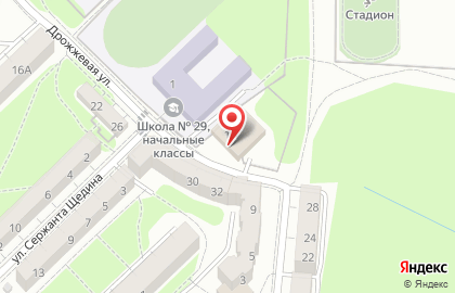 Магазин строительных материалов и хозяйственных товаров в Московском районе на карте