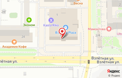 Парикмахерский магазин в Красноярске на карте