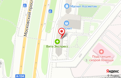 Магазин разливного пива Объединенные частные пивоварни на Московском проспекте на карте