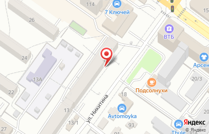 Магазин хозтоваров Domino в Октябрьском районе на карте