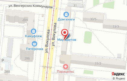 Академия развития интеллекта AMAKids в Верх-Исетском районе на карте