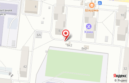 Кировский район Киоск по продаже фруктов и овощей в Кировском районе на карте