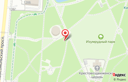 Пейнтбольный клуб Партизан на Комсомольском проспекте на карте
