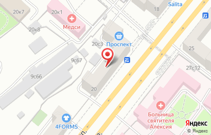 ОАО БИНБАНК в Донском районе на карте