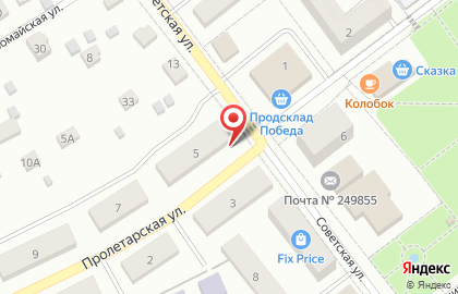Антарис на Советской улице на карте