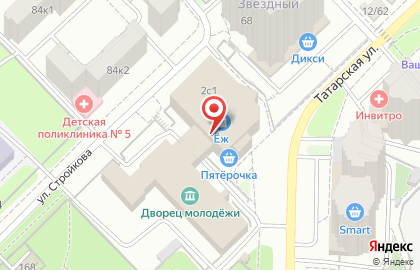 Торгово-сервисная компания Кварц Механыч на площади 50-летия Октября на карте