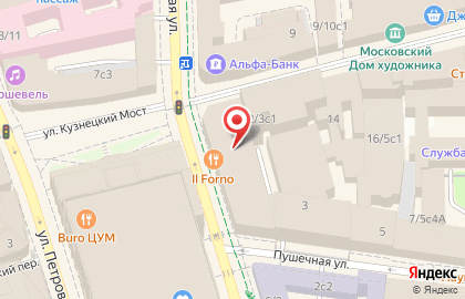 Винотека-ресторан SimpleWine&BAR на Неглинной улице на карте