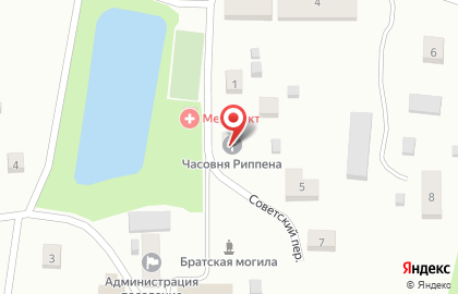 Часовня прихода храма св. вмч. Димитрия Солунского на карте