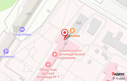 Банкомат СКБ-Банк на улице Серафимы Дерябиной, 32 на карте