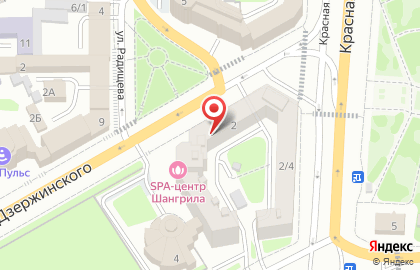 Страховая компания Северная Казна в Центральном районе на карте