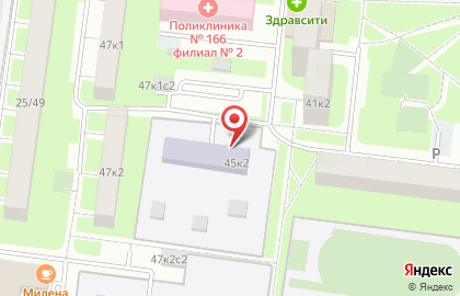 Школа №904 с дошкольным отделением на Кавказском бульваре, 45 к 2 на карте