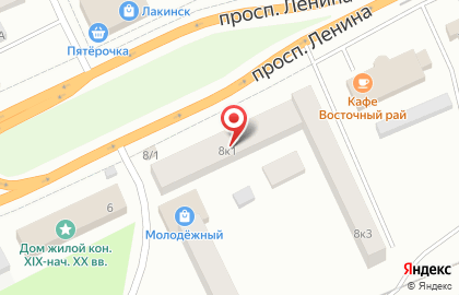 Компания по оказанию ритуальных услуг на проспекте Ленина на карте
