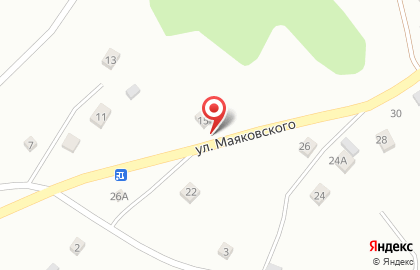 Фирменная сеть Заправка на улице Маяковского на карте
