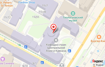 Банкетный зал Шуваловский на карте