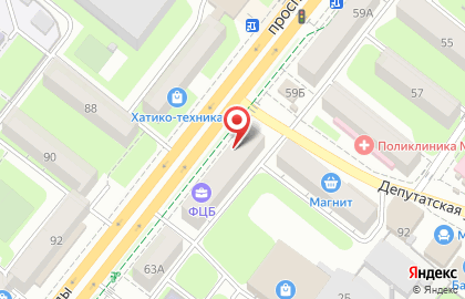 Курьер Сервис Экспресс в Липецке на карте