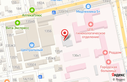 Информационный сайт Батайск. Малый бизнес города на карте