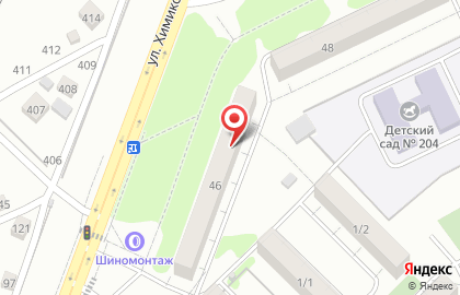 ОАО Банкомат, Сбербанк России на улице Химиков на карте