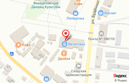 Магазин мебели в Воронеже на карте