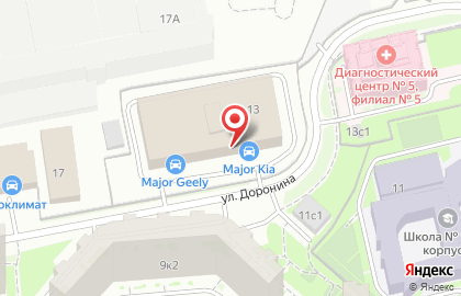 Лизинговая компания Major Лизинг на Псковской улице на карте