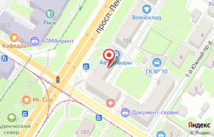 Управление по вопросам миграции МВД России по Тульской области в Центральном районе на карте