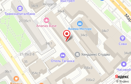 Студия эпиляции Sahar & Vosk на Марксистской улице на карте