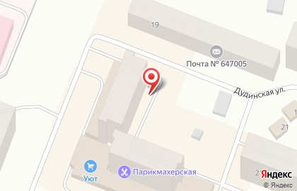 Парикмахерская в Красноярске на карте