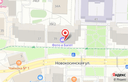 Парикмахерская в Москве на карте