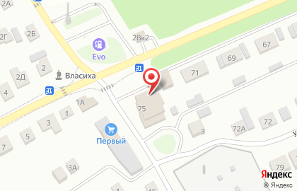 Магазин Сельпо в Индустриальном районе на карте