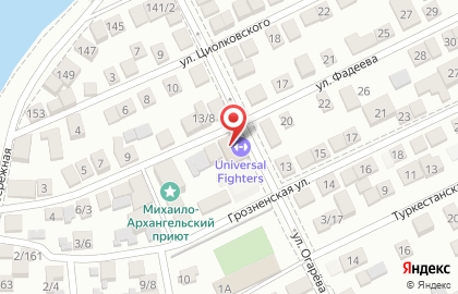 Продуктовый магазин Фарид в Кировском районе на карте
