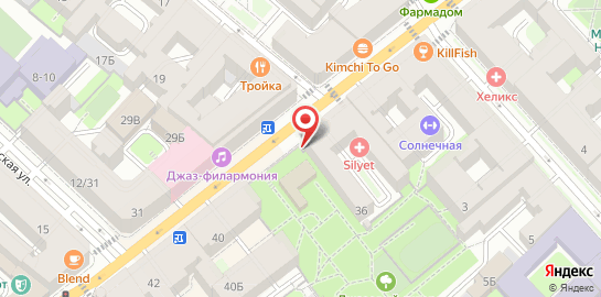 Спа-салон Thai House на Загородном проспекте на карте