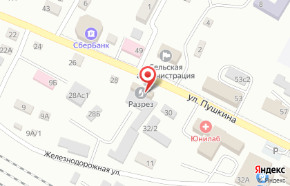ООО Гамма на улице Пушкина на карте
