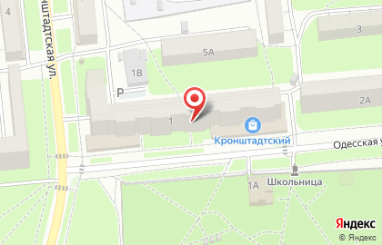 Парикмахерская Светлана на Кронштадтской улице на карте