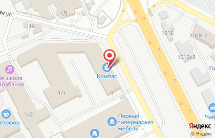 АвтоХэлп на проспекте Машиностроителей на карте