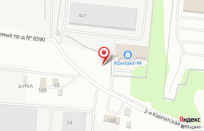 ООО «КВИНС» на 2-й Карпатской улице на карте