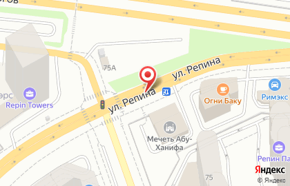 Центральный стадион, г. Екатеринбург на карте