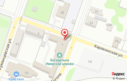 Военный комиссариат по г. Рыбинск и Рыбинскому району на карте