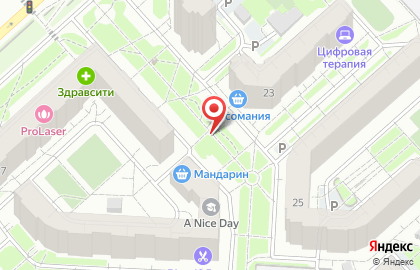 Магазин фруктов и овощей на ул. Алексеева, 23/4 на карте