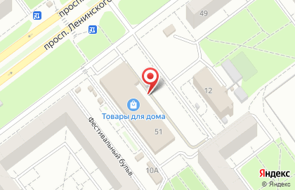 ООО МСК на проспекте Ленинского Комсомола на карте