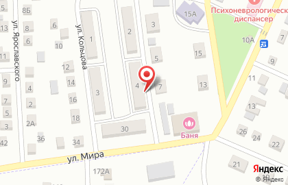 Центральная городская больница в Ростове-на-Дону на карте