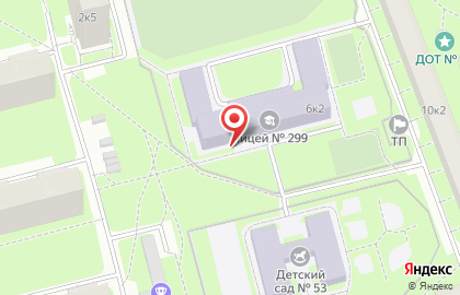 Лицей # 299 на карте