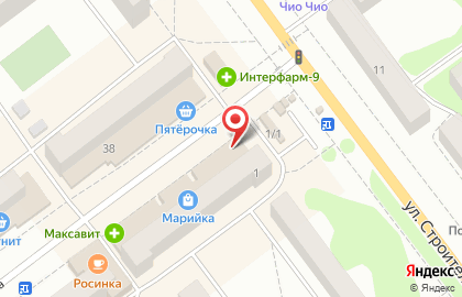 Салон сотовой связи МТС на улице Васильева на карте