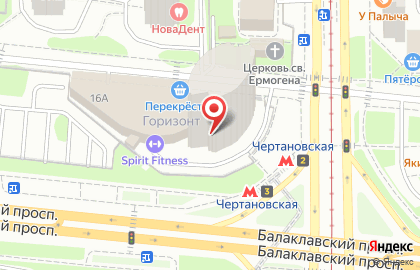 ОАО Банкомат, АКБ Банк Москвы на Балаклавском проспекте на карте