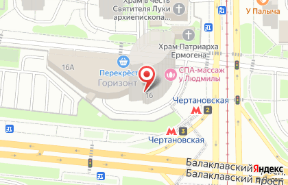 ОАО Банкомат, АКБ Банк Москвы на Балаклавском проспекте на карте