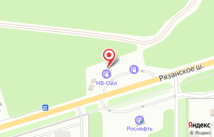 НВ-ойл на Рязанском шоссе на карте