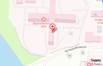 Вышневолоцкая центральная районная больница, ГБУЗ на карте