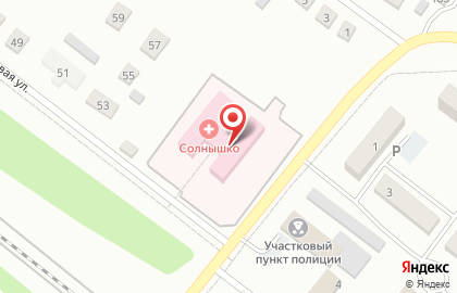 Каменская районная больница на карте