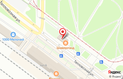 Кафе Мiкс на метро Рыбацкое на карте