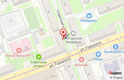 Компания Натяжные потолки ЭВИТА на Советской улице, 5 на карте